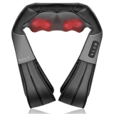 Neck and Back Massager with Heat for Pain Relief - Home, Office, Car"