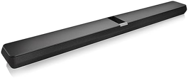 Bowers & Wilkins Panorama 3 Sound Bar with Built-In Subwoofer - Dolby Atmos, Wireless Streaming, Alexa, Black