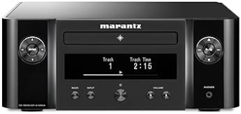 Marantz M-CR612 Network CD Receiver with Wi-Fi, Bluetooth, AirPlay 2 & HEOS, AM/FM Tuner, CD Player, Alexa Compatibility - Black