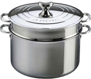 Le Creuset 9 Quart Tri-Ply Stainless Steel Stockpot