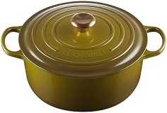 Le Creuset 7.25 qt. Enameled Cast Iron Signature Round Dutch Oven in Olive