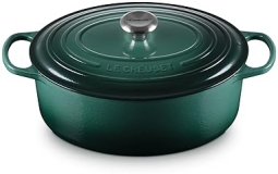 Le Creuset 6.75 qt. Oval Dutch Oven in Artichaut Enameled Cast Iron