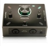La Ponva 2024 La Ponva USB Audio Interface with Dual XLR/6.3mm Inputs, 48V Phantom Power - 24Bit 192KHz