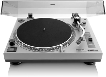 Lenco Direct-Drive Turntable L-3810 with Pinch Control in Grey