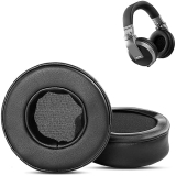 HTINDUSTRY Soft Protein Leather Ear Pads for Pioneer HDJ-X10/X7/X5 Headphones