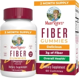 MaryRuth's Papaya Fiber Gummies for Adults, Vegan, Non-GMO, Clean Label, 60 Count