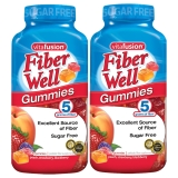 Vitafusion Fiber Well Sugar-Free Gummies (220 Ct, 2-Pack) - Healthy Digestion Support