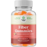 Natures Craft Immunity & Digestive Support Prebiotic Fiber Gummies - High Fiber Vitamins for Adults - Non GMO Vegan Halal - 30 ct