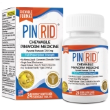 Pin-Rid Pinworm Treatment Chewable Tablets 250mg 24ct Family Size