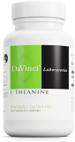 DaVinci Labs L-Theanine Supplement for Brain Function - Supports Relaxation, Focus, Calmness - 120 Capsules