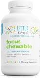 DaVinci  Labs Focus Chewable - Kids' Behavior & Brain Health Supplement - Orange Flavor - 90 Tablets
