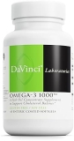 DaVinci Labs Omega-3 1000 - Supports Cholesterol & Immune Health - Gluten-Free - 45 Softgels'