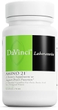 DaVinci Labs Amino 21 Dietary Supplement for Brain & Muscle Support - Gluten-Free Capsules - 90 ct, 750mg
