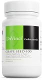 DaVinci Labs Grape Seed-100 Dietary Supplement for Immune, Vascular & Skin Health - 100mg Extract - Gluten-Free - 60 Capsules