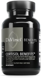 DaVinci Labs Cortisol Support Supplement with Ashwagandha & Rhodiola - 60 Capsules