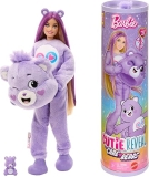 Barbie Cutie Reveal Doll: Care Bears Series with Share Bear Costume, 10 Surprises - Color Change & Mini Bear