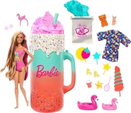 Barbie Pop Reveal Doll Set with Scented Doll & Squishy Pet, Color Change & More