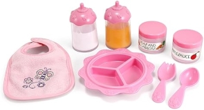 'Melissa & Doug Doll Feeding Set - Mine to Love Time to Eat (8 pcs)