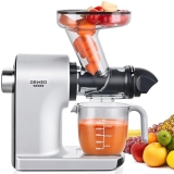 ORMEO HOME Cold Press Juicer with Large Feed Chute - High Juice Yield