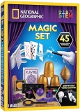 National Geographic Kids Magic Set: 45 Tricks with Video Instructions by Pro Magician, Toys for Boys & Girls