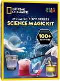 NATIONAL GEOGRAPHIC Science Magic Kit for Kids - 100+ Experiments, Chemistry Set, STEM Project - Perfect Gift (Amazon Exclusive)