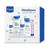 Mustela Newborn Baby Skincare Set - Natural Bath Time Essentials - 5 Items