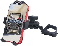 MOMI RAC GP 360 Adjustable Heavy Duty UTV Phone Mount for 1.75-2 Inch Roll Bars - Compatible with Can-Am Maverick X3, RZR, Ranger, Talon Pioneer 1000 - Fits 4.0-7.2 Inch Phones"