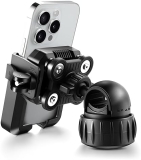 JUSTTOP Motorcycle Phone Mount Holder for 4.7"-7" Smartphones - iPhone Compatible