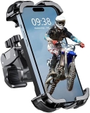 ZEWDOV 360° Rotatable Motorcycle Phone Mount with Secure Lock for iPhone/Samsung 4.7-6.7" Screens