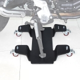 Xitomer Heavy-Duty Motorcycle Center Stand Mover Dolly - 500lbs Capacity - 360-Degree Castor - Ideal for Cruisers, Sportbikes, Scooters