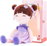 Gloveleya 16" Chinese Fairy Tale Baby Doll - Gloveleya Dolls Oriental Decor, Crape Myrtle - Gift Box