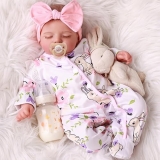 Babeside Lifelike Reborn Baby Doll Girl - 20" Realistic Newborn with Poseable Body & Accessories for 3+ Year Olds