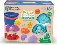Learning Resources Ocean Emotions Seashells & Animals Sensory Toy Set - Preschool & Toddler Must-Haves