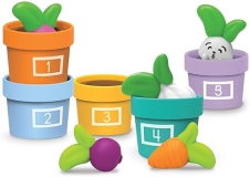 Learning Resources Hide & Seek Vegetable Garden Toy Set for Preschoolers, Montessori Learning Activities, Sustainable Easter Gifts, Ages 18m+, 10 Pieces
