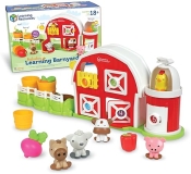 Learning Resources Peekaboo Learning Barnyard Playset for Toddlers, Preschool Activities, Easter Toys, Ages 18+ Months