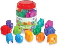 Learning Resources Interactive Shape Snails Learning Toy | Snap-n-