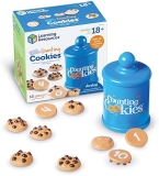 Learning Resources Smart Counting Cookies - 13-Piece Toddler Math Learning Toy Set, Ages 18+ Months