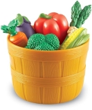 Learning Resources New Sprouts Bushel of Veggies Play Food Set for Toddlers - 10 Pieces, Ages 18+ Months