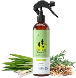 Kin+kind Organic Lemongrass Flea & Tick Spray for Dogs and Cats - 12 fl oz Pet Supply