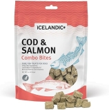 Icelandic+ Cod & Salmon Combo Bites Dog Treats 3.0-oz Bag