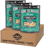 Northwest Naaturals Freeze-Dried Green Lipped Mussel Treats for Dogs & Cats - Healthy, Human Grade - 2 Oz (Pack of 3)