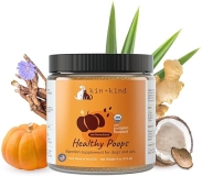 Kin+kind Organic Fiber for Dogs & Cats - Pumpkin Boost for Digestive Health - Made in USA (4 oz)