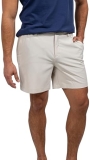 Chubbies Everywear Men's Casual Shorts - 6in Inseam, Elastic Waist, Water-Resistant, Zipper Pocket