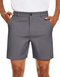 SPECIALMAGIC Men's Golf Dress Shorts | Flat Front | Lightweight Quick Dry Chino | 7 Inch | Casual Shorts with Pockets