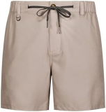 Surfcuz Men's Hybrid Quick Dry Golf Shorts 5-Inch Classic Fit - Khaki Medium