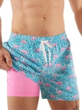 Chubbies Men's Swim Trunks: 5.5" Classic Board Shorts with Built-in Liner