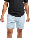 Chubbies Men's 7 Inch Chino Shorts - Casual Elastic Waistband, Pockets, Stretch Cotton