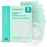 Rare Beauty Patchology Under Eye Gel Patches for Puffy Eyes, Dark Circles & Eye Bags - Soothing Skincare Treatment (5 Pairs)