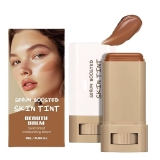 MAOWAPLG Beauty Balm Serum Skin Tint Stick, Medium-to-Full Coverage Contour Foundation (#03, 18g)