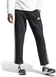 adidas Men's Essentials Fleece 3-Stripes Pants - Open Hem Style